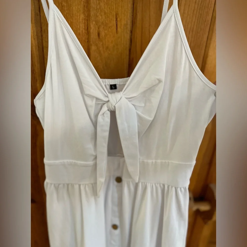 Amazon White Sundress - Picture 3 of 3